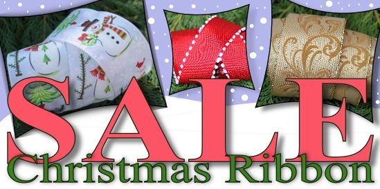 christmas ribbon sale